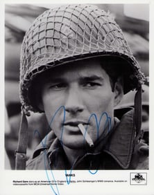 Richard Gere signed photograph
