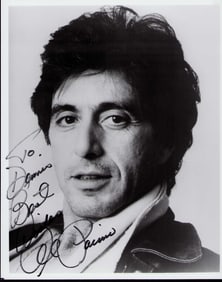 Al Pacino signed photograph