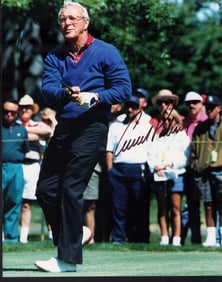 Arnold Palmer signed photograph