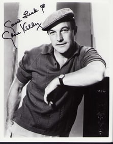 Gene Kelly signed photograph