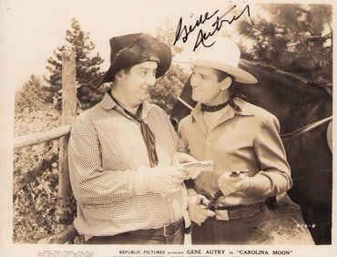 Gene Autry signed photograph
