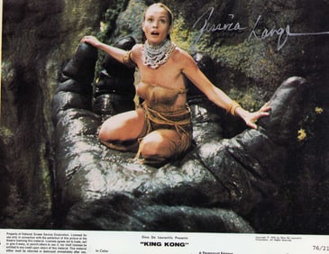 Jessica Lange signed photograph