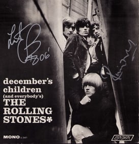 Rolling Stones signed LP - B