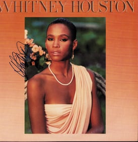 Whitney Houston signed LP