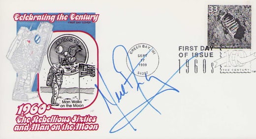 Neil Armstrong signed FDC