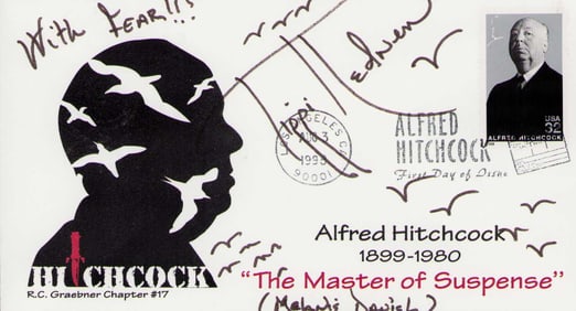Tippi Hedren signed Birds FDC