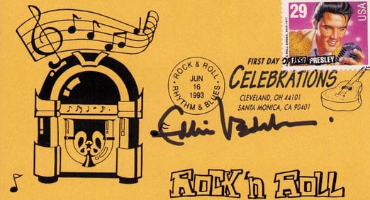 Eddie Vedder signed FDC