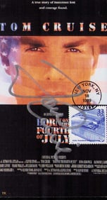 Tom Cruise signed FDC