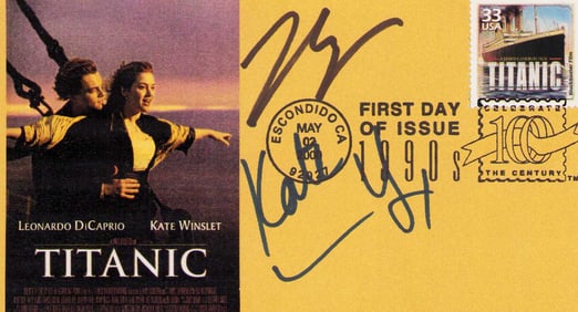 Titanic signed FDC cast