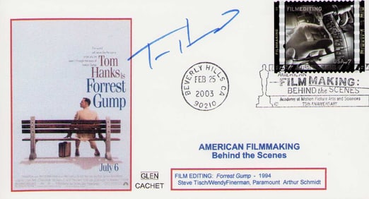 Tom Hanks signed FDC