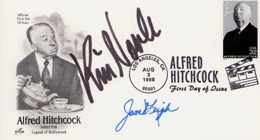 Hitchcock signed FDC