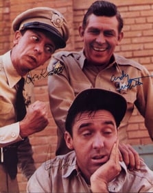 Andy Griffith Show cast signed photograph