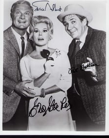 Green Acres cast signed photograph