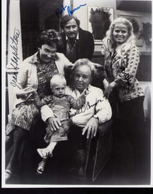 All in the Family cast signed photograph