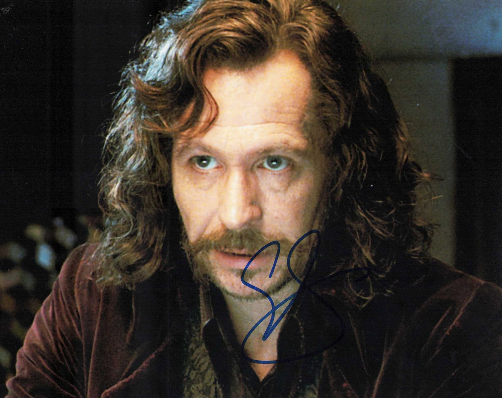Gary Oldman signed photograph: A signed 8x10 of the Harry Potter star Certificate of AuthenticityEVERY item in this auction comes with at minimum a full illustrated serial numbered COA signed by the worlds leading authenticator in