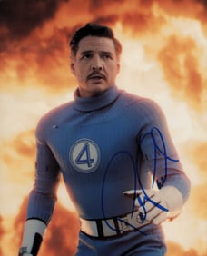 Pedro Pascal signed photograph