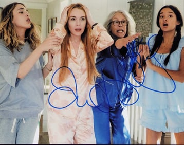 Freakier Friday cast signed photograph