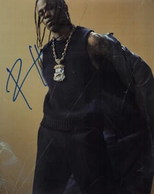 Travis Scott signed photograph