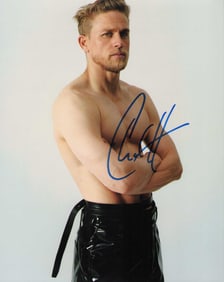 Charlie Hunnam signed photograph