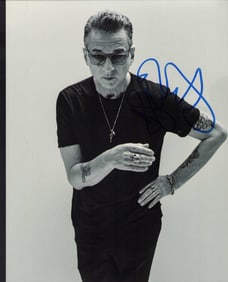 Dave Gahan signed photograph