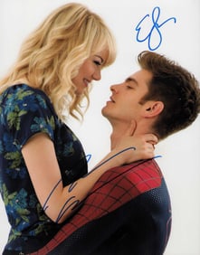 Spiderman cast signed photograph