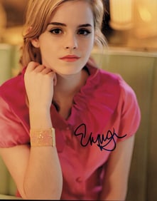 Emma Watson signed photograph