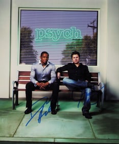 Pscyhe cast signed photograph