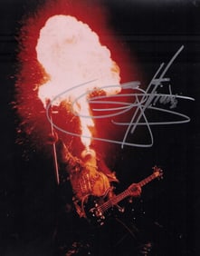 Gene Simmons signed photograph