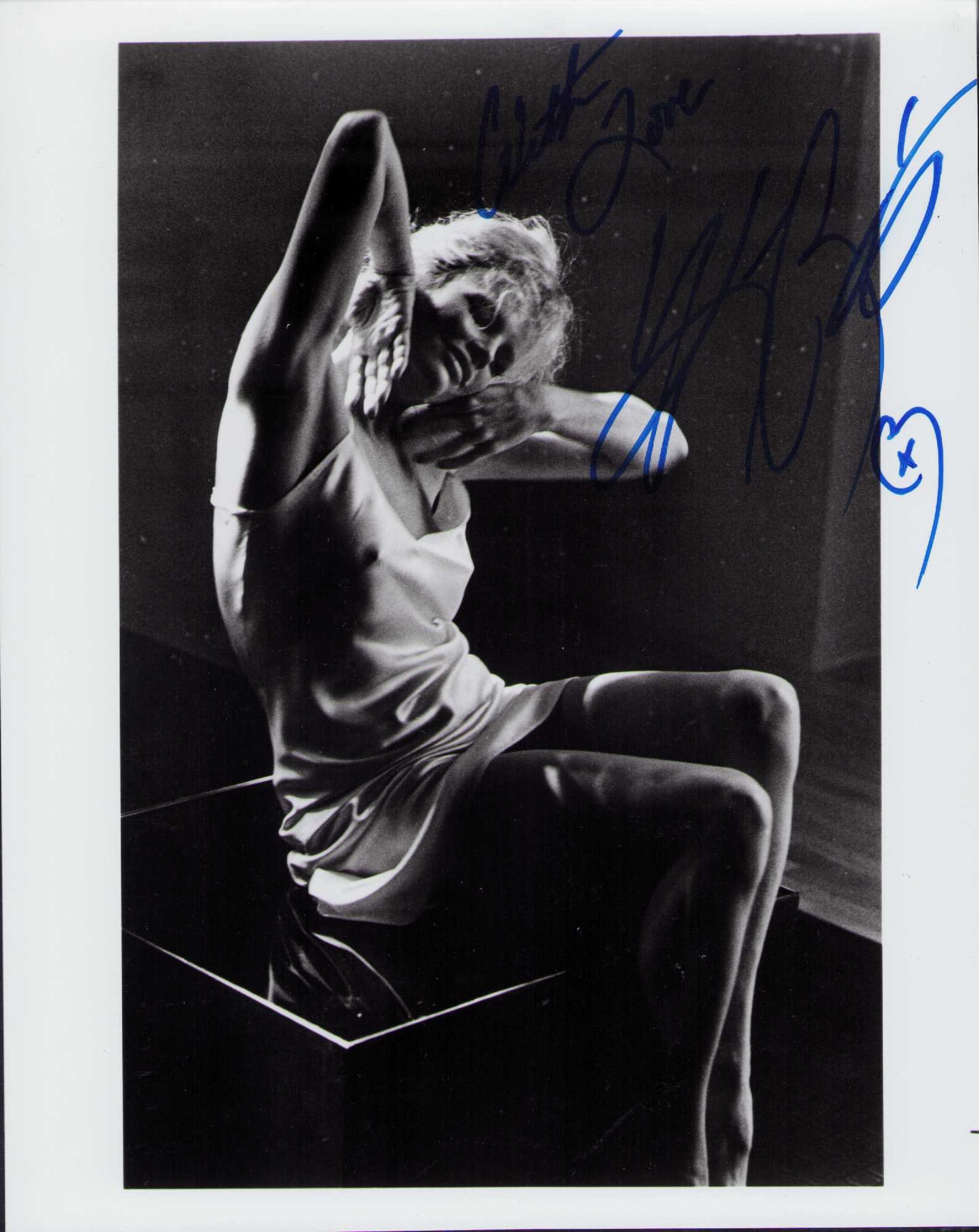 Kim Bassinger signed photograph
