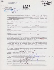 Soul Man signed contract