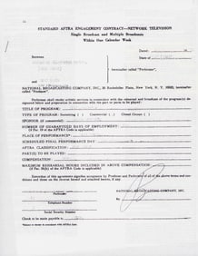 Credence Clearwater Revival contract signed