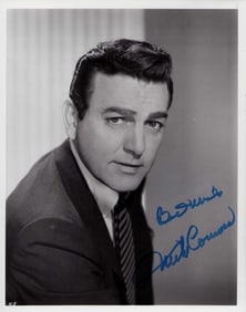 Mike Connors signed photograph