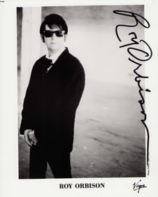 Roy Orbison signed photograph