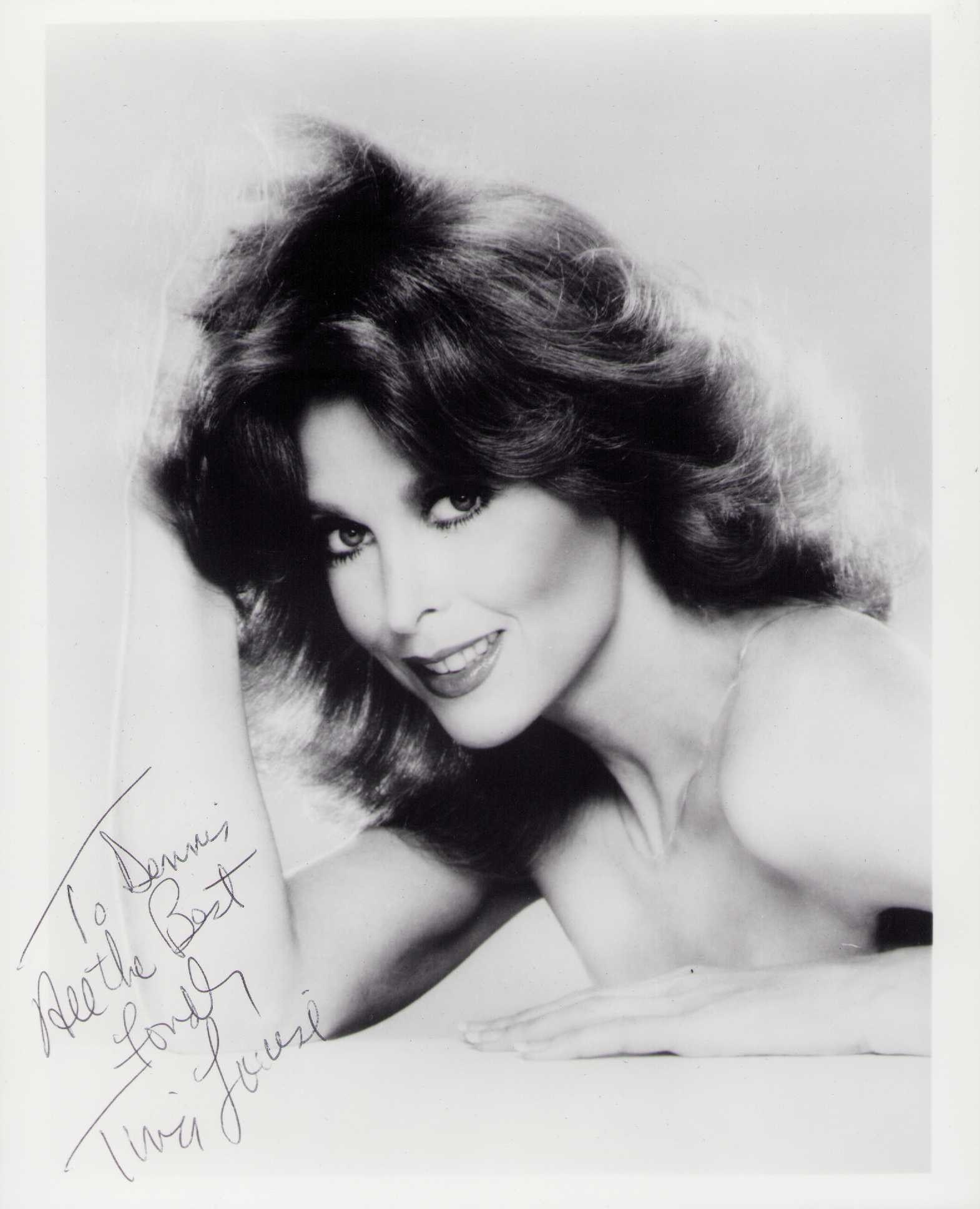 Tina Louise signed photograph: A sexy vintage signed 8x10 of the Gilligans Island star Certificate of AuthenticityEVERY item in this auction comes with at minimum a fully illustrated and serial numbered COA signed by the worlds lea