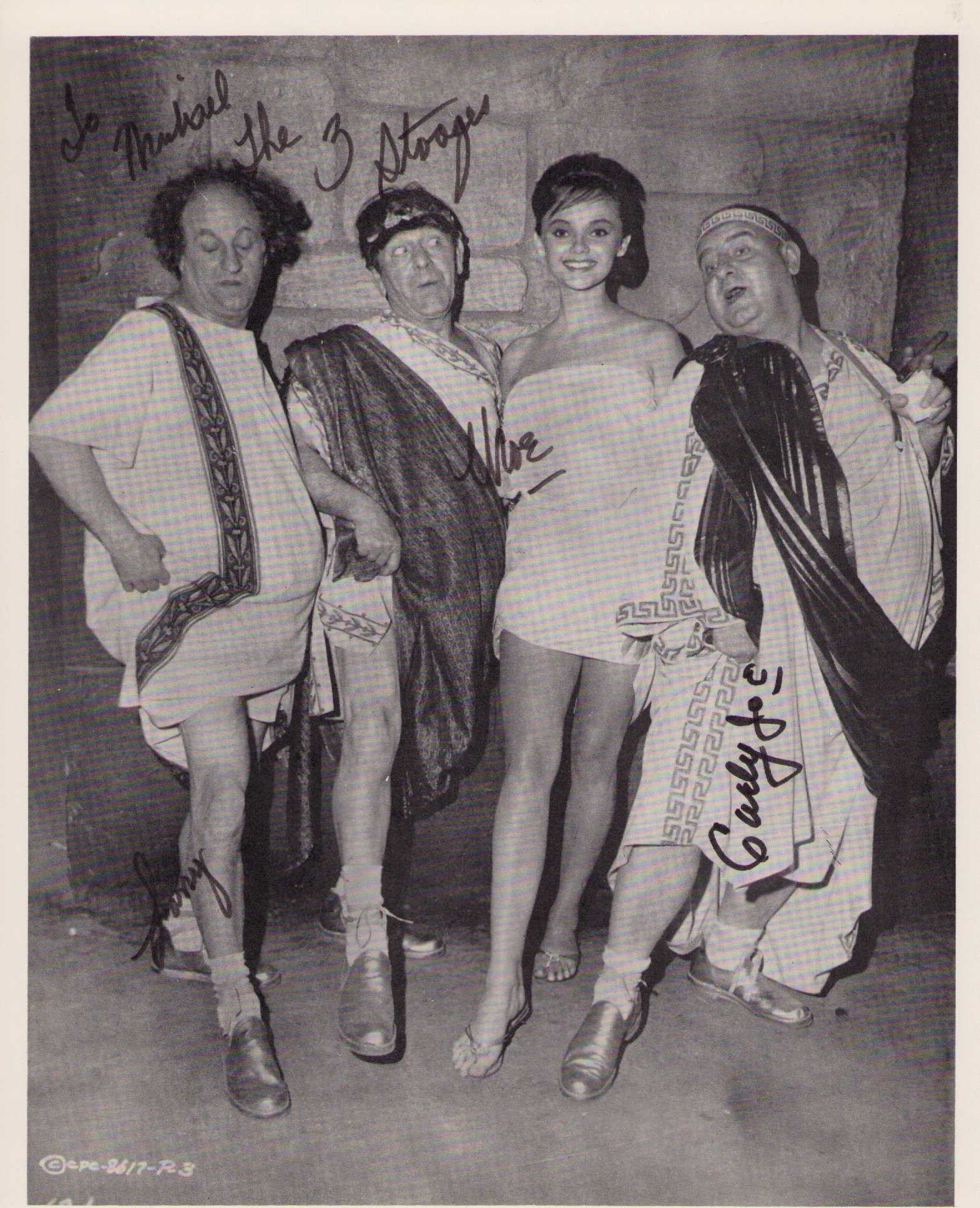 Three Stooges signed photograph (1 of 1)