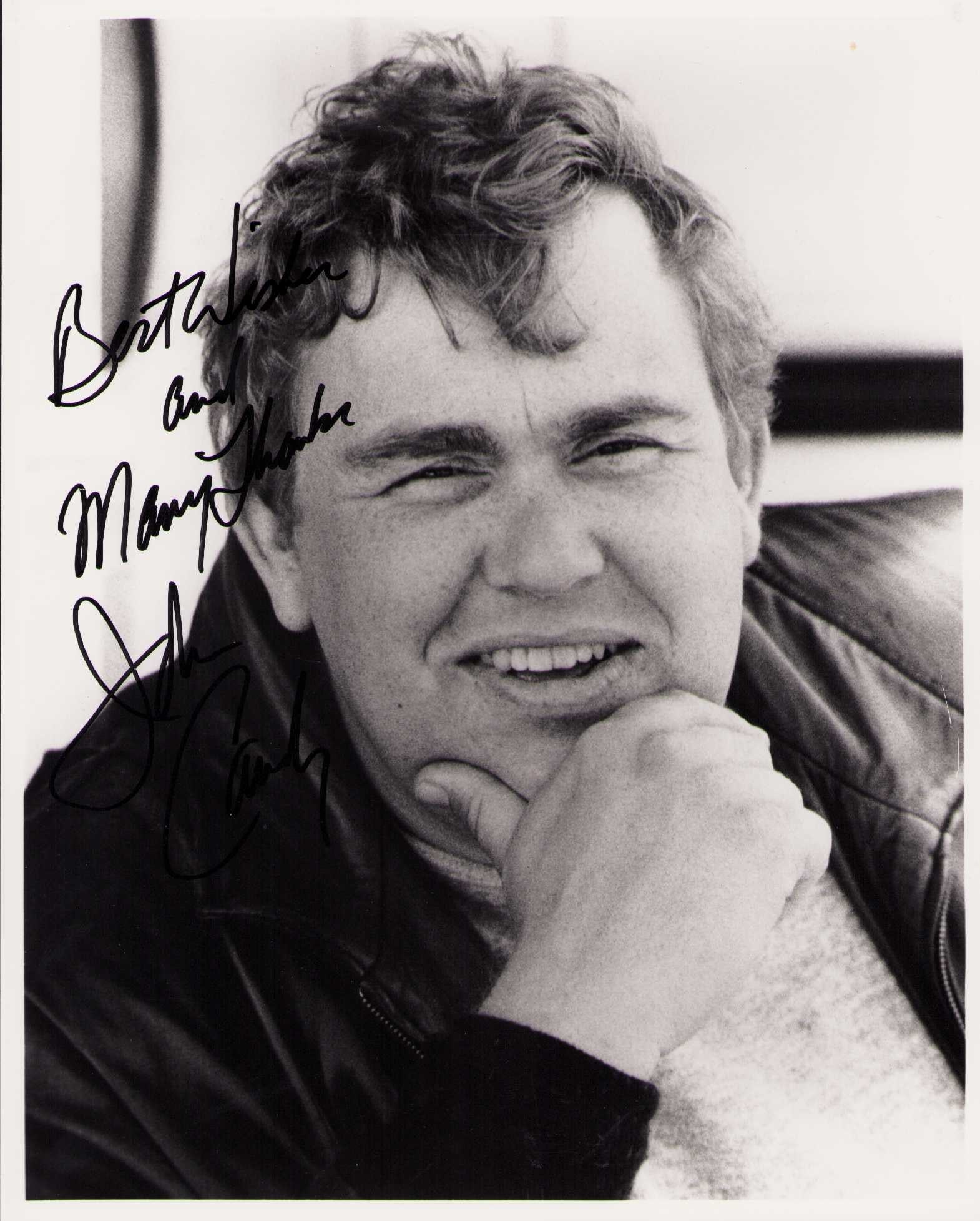John Candy signed photograph (1 of 1)