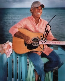 Jimmy Buffett signed photograph