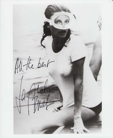 Jacqueline Bisset signed photograph
