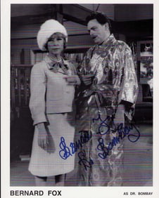 Bernard Fox signed photograph