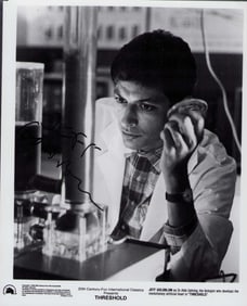 Jeff Goldblum vintage signed photograph