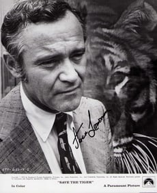 Jack Lemmon signed photograph