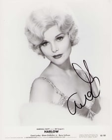 Carol Lynley signed photograph