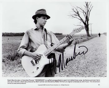 Ralph Macchio signed photograph