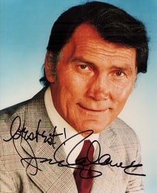 Jack Palance signed photograph