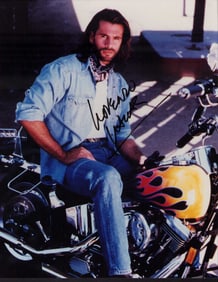 Lorenzo Lamas signed photograph