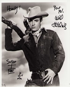 Will Hutchins signed photograph