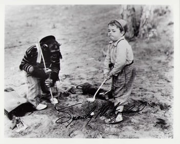 Spanky McFarland Our Gang signed photograph