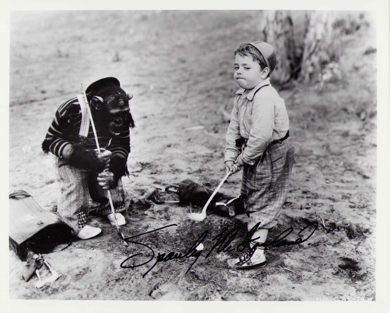 Spanky McFarland Our Gang signed photograph (1 of 1)