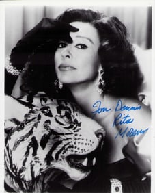 Rita Moreno signed photograph