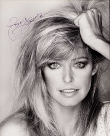 Farrah Fawcett sexy vintage signed photograph